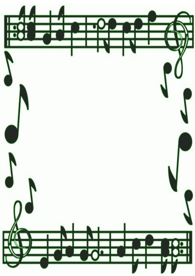 Music Note Border Clipart - Free Clipart Images