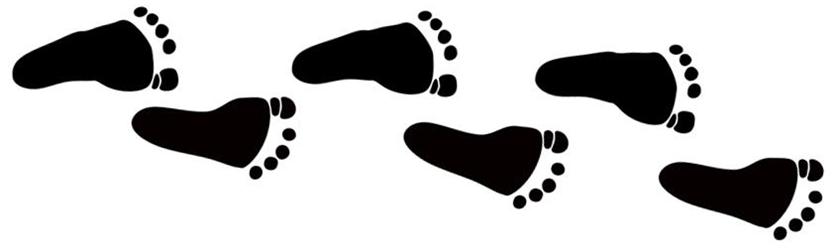 Footstep 20clipart - Free Clipart Images