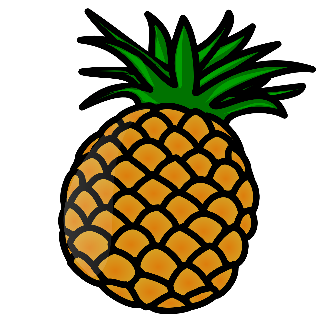 Pineapple Clip Art Free - Free Clipart Images