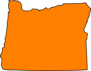 Orange Oregon Clip Art - vector clip art online ...