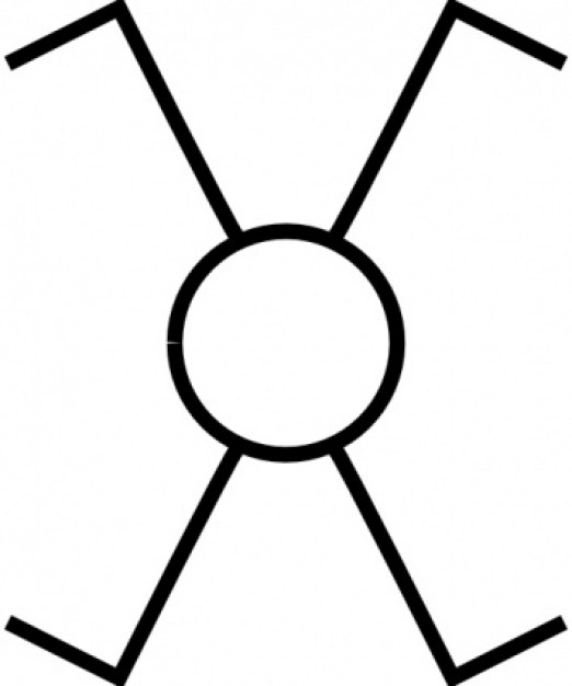 Symbol Cross Switch clip art | Download free Vector
