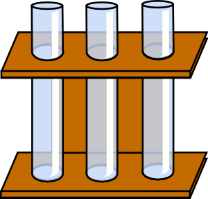 Test Tubes Holder clip art Free Vector / 4Vector