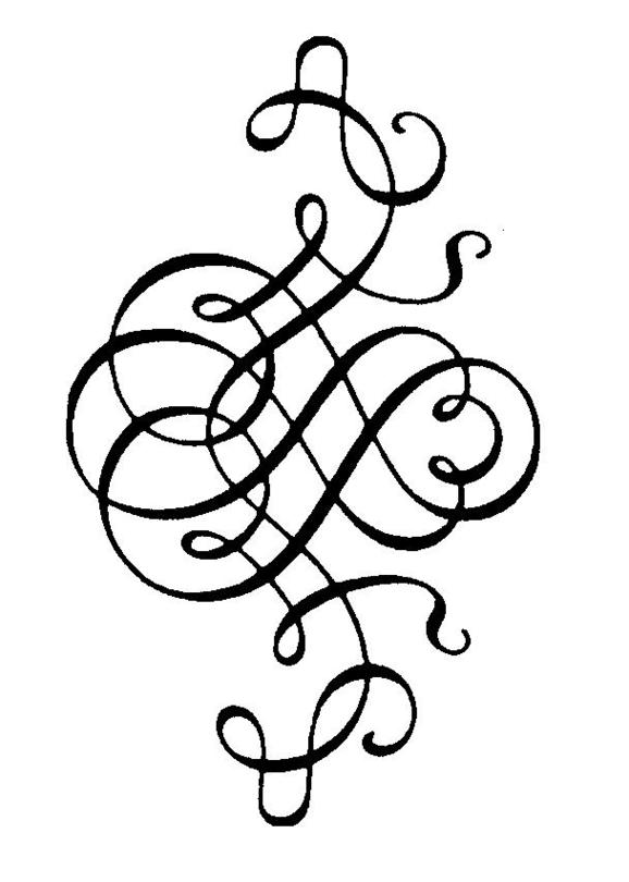 Baroque Swirls Clipart - Free to use Clip Art Resource