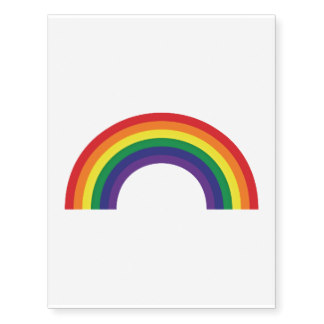 Custom Gay Pride Temporary Tattoos | Zazzle.co.uk