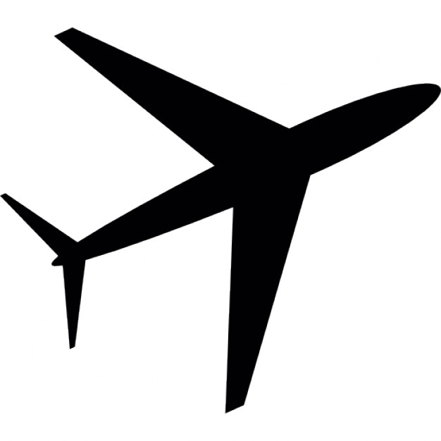 Airplane Black Icons | Free Download