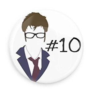 Amazon.com: Doctor Who Tenth Doctor Silhouette (3.0 Inch Magnet ...