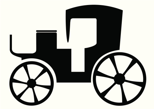 Clip Art Of A Stagecoach Clip Art, Vector Images & Illustrations ...