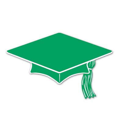 bulk graduation cutout decorations party supplies - mini grad cap ...