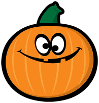 Halloween Clipart, Cartoons and Painted Pumpkin Ideas