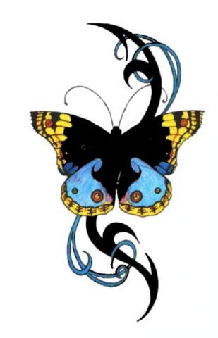 Free Images Of Butterfly Tattoos - ClipArt Best