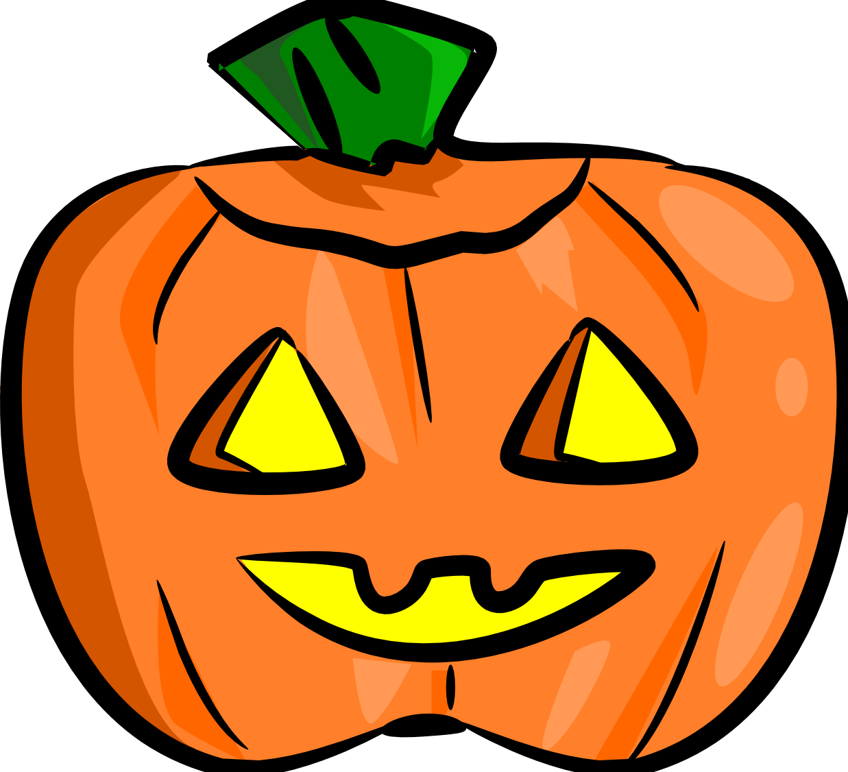 Cute Jack O Lantern Clip Art - Free Clipart Images