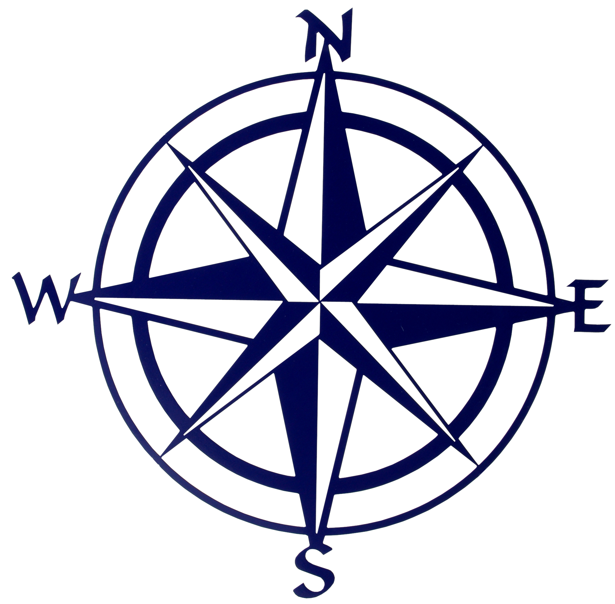 Blank Compass Rose