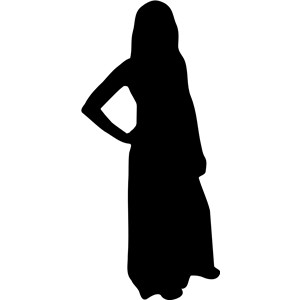 Woman Silhouette Clip Art - Tumundografico