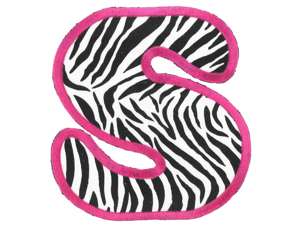 Zebra Letter A Printable Pink Zebra Print Letters Google Search ...