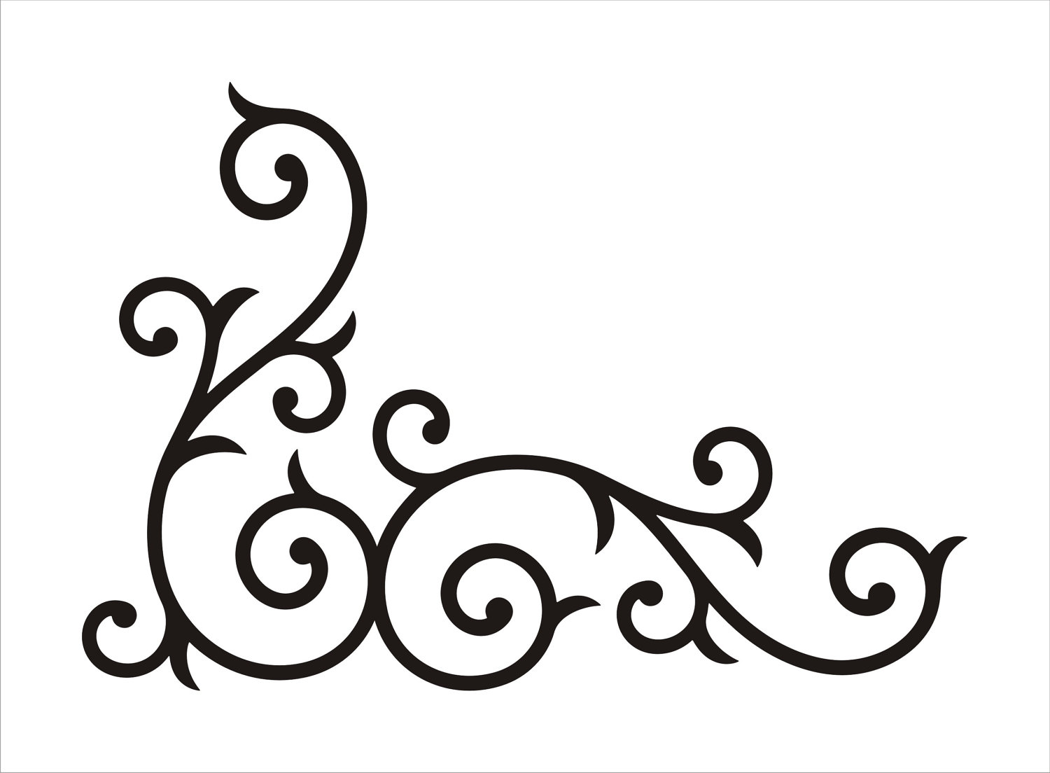 Scrollwork free clip art borders scroll clipart images 2