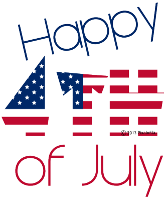 Happy Fourth of July Clip Art – Clipart Free Download