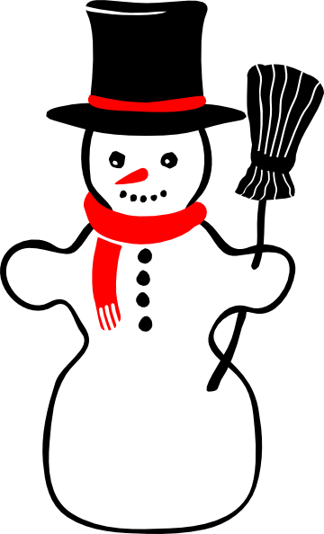 Best Photos of Snowman Outline Clip Art - Free Printable Snowman ...
