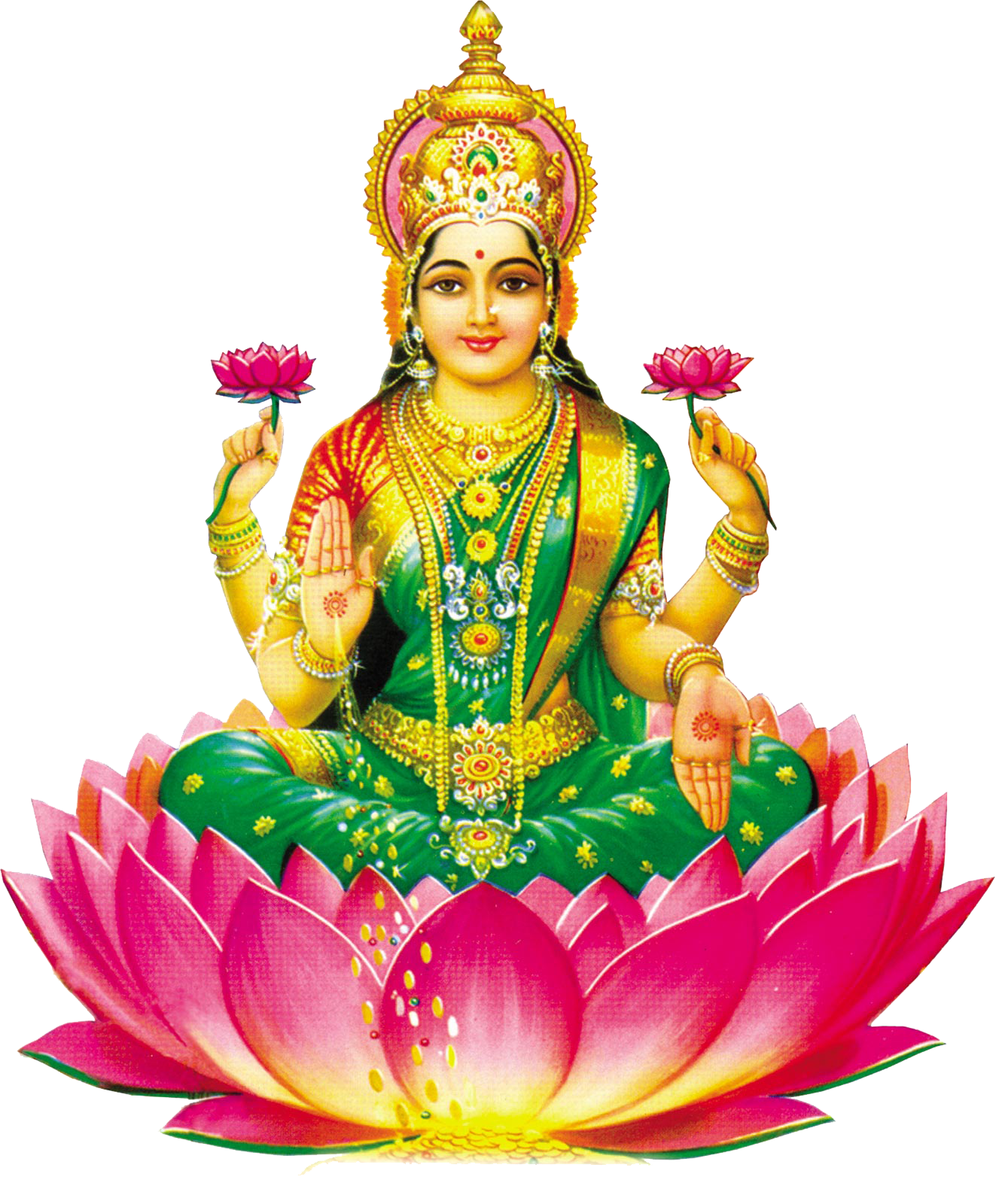 Maa lakshmi clipart - ClipartFox