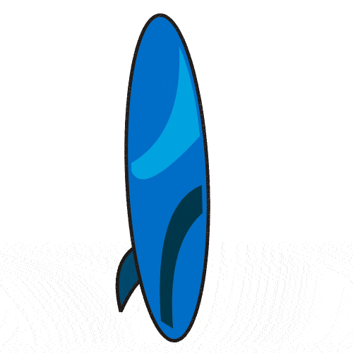 Surfboard beach surf board clipart - Clipartix