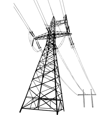 Power Lines Clipart