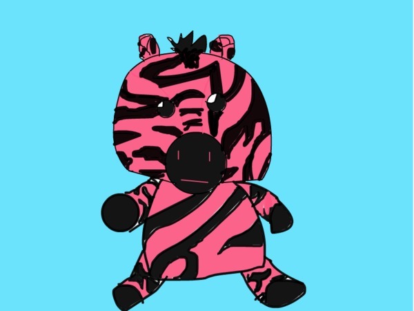 Neon Zebra - ClipArt Best