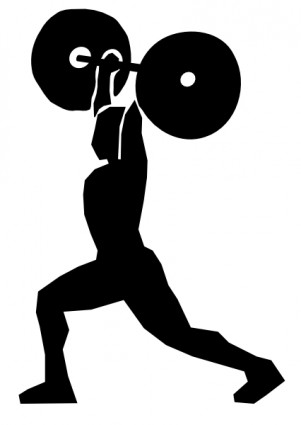 Weight Lifting Clip Art-vector Clip Art-free Vector Free Download