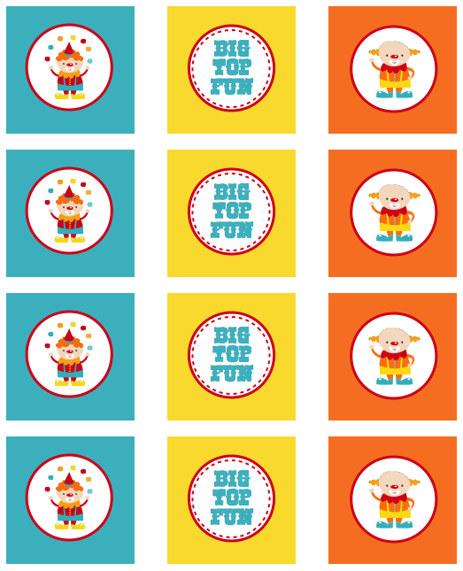 We Heart Parties: Free Printables Big Top Circus Party Free Printables