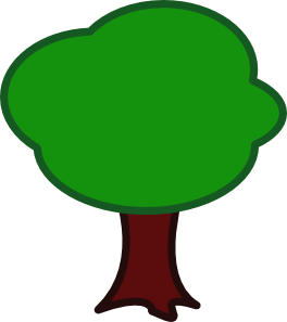 Tree clip art Free Vector