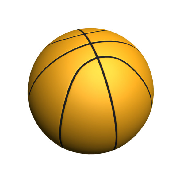 basketball 3d model