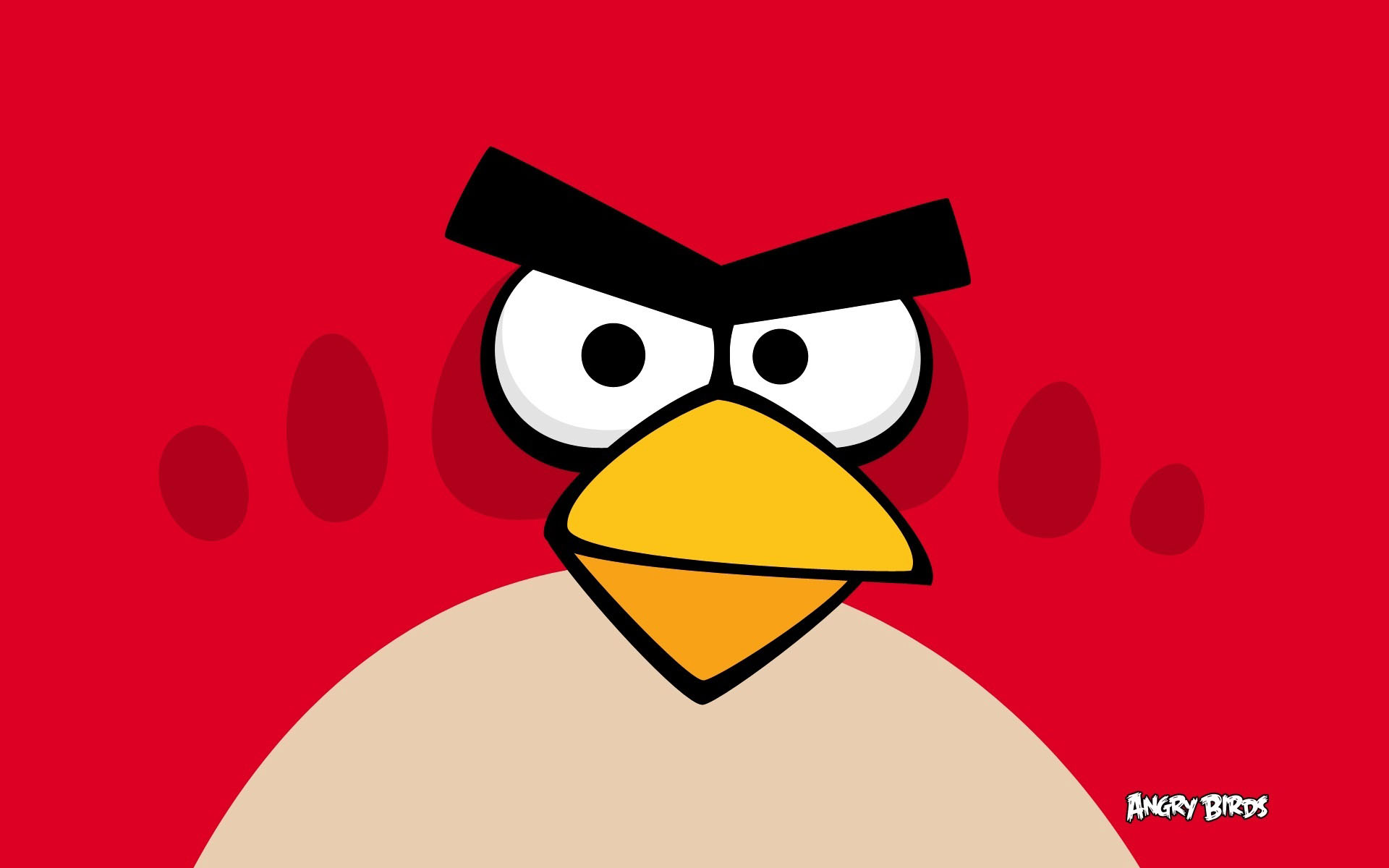 Angry Birds, classic red bird face - 1920x1200 - Full HD 16/10 ...