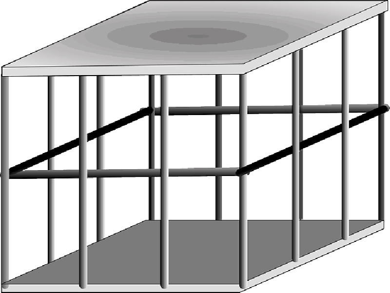 Jail Cage Picture Cartoon - ClipArt Best