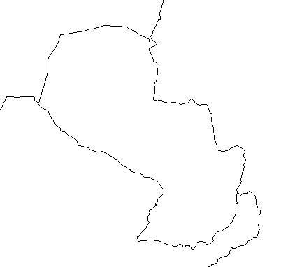 Free Blank Outline Maps of Paraguay - ClipArt Best - ClipArt Best