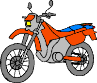 Funny Motorcycle Clipart