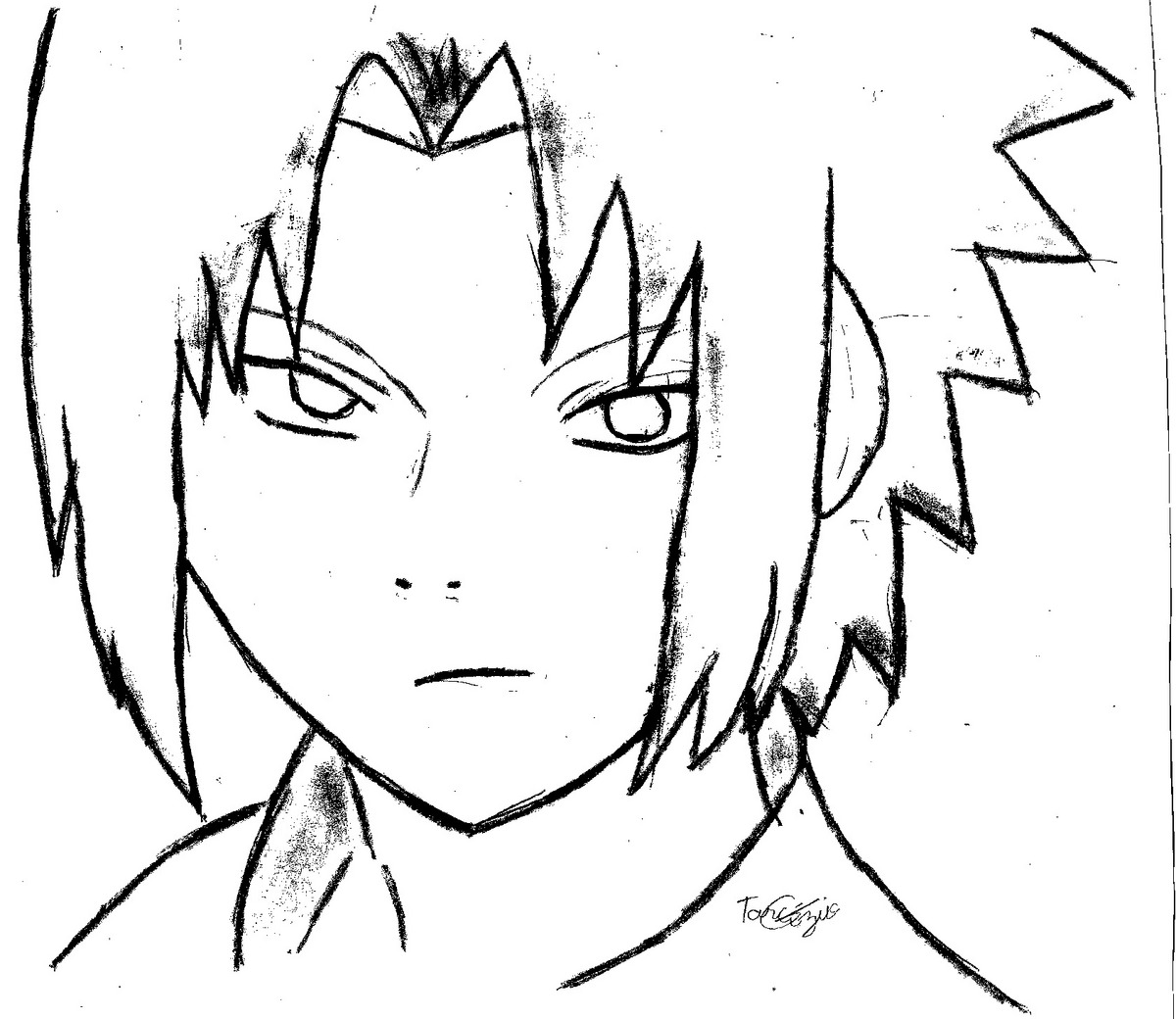 NARUTO PARA DESENHAR