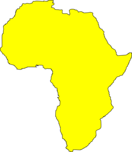 African continent clipart