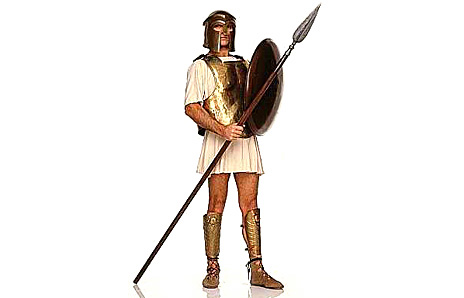 Greek soldier - Free Clip Art - DK Books