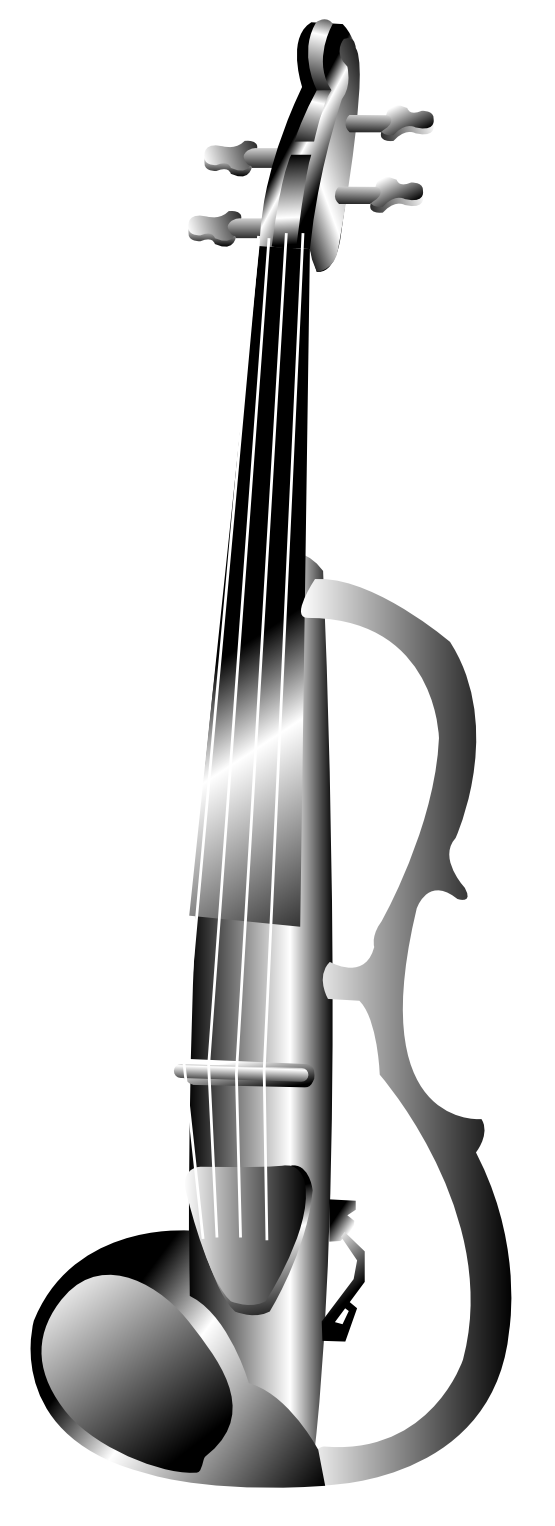 Violin Clip Art Black And White - ClipArt Best