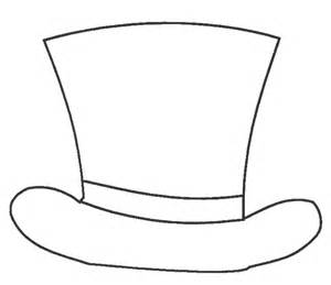 Top Hat Coloring Coloring Pages