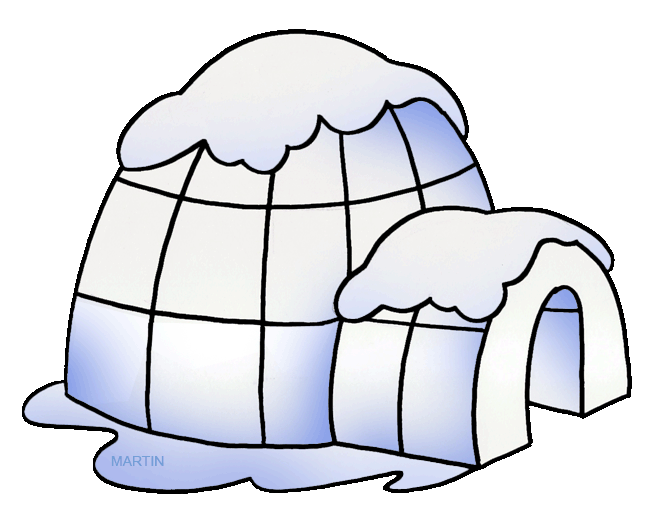 Eskimo Igloo Clipart