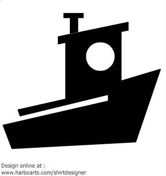 Download : Fisher Boat - Vector Graphic