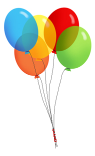 Birthday Balloons Transparent - ClipArt Best