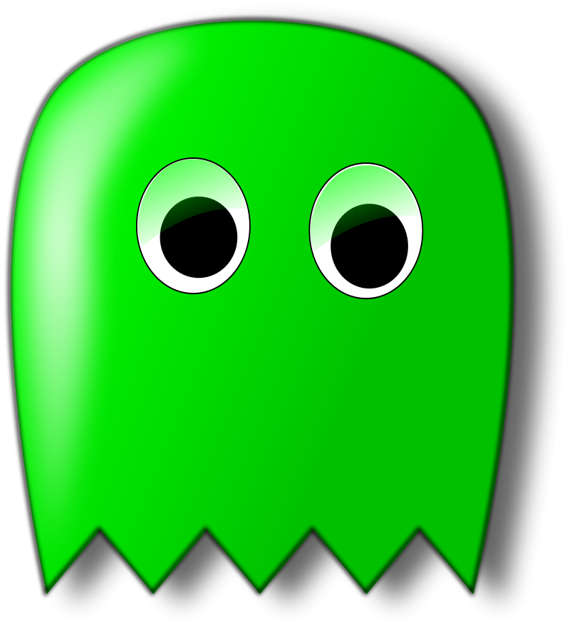 Pacman Ghost Pixel - ClipArt Best