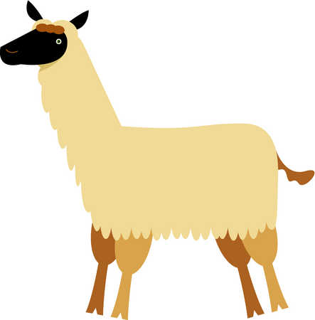 Cartoon llama pictures clipart