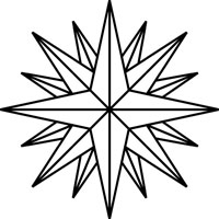 How To Draw A Compass Rose - ClipArt Best