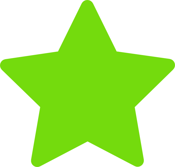 Green Star Clipart