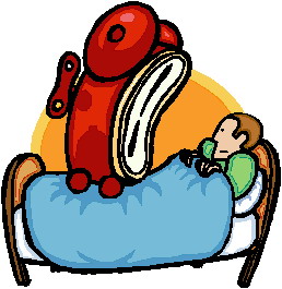 Clip Art - Clip art waking up 576498