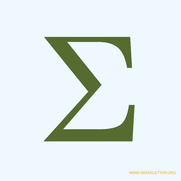 Greek Letter Sigma | Sigma in Greek Alphabet | Greek Letter Org