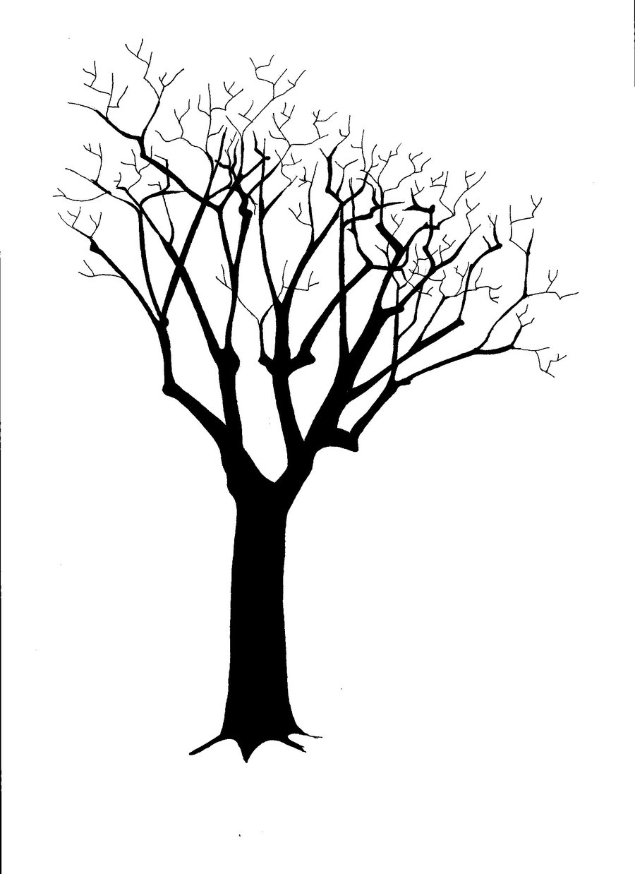 Tree silhouette I by Ninokh
