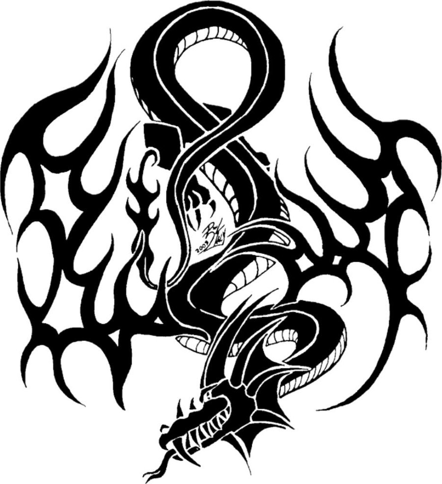 Black Dragons - ClipArt Best