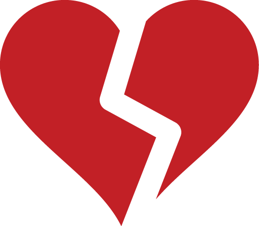 Broken Heart Symbol Clip Art - ClipArt Best - ClipArt Best